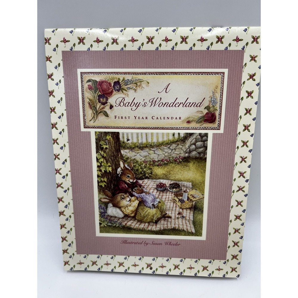 Vintage 1992 C.R. Gibson Lucy Rigg Bears Collection Baby Memory Book NEW Unused